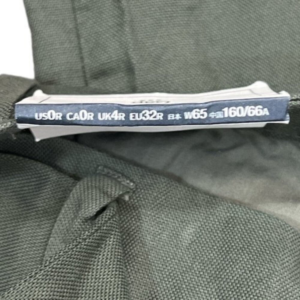 NEW Gap Womens Size 0R Wide Leg Belted Capri Pants Olive Green‎ 100% Cotton - Picture 9 of 10